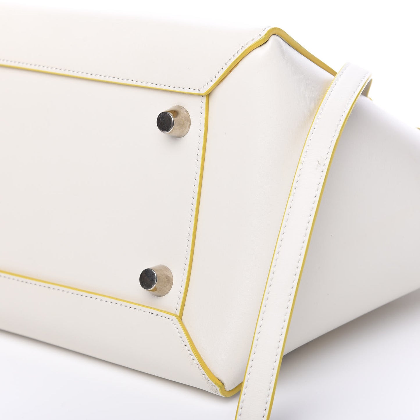Smooth Calfskin Small Belt Bag White