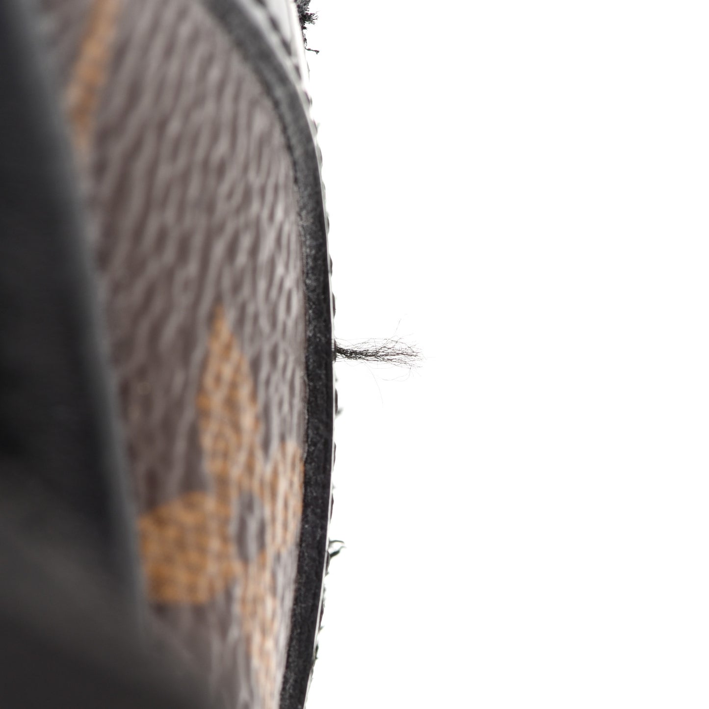 Suede Monogram Run Away Sneakers 38.5 Black