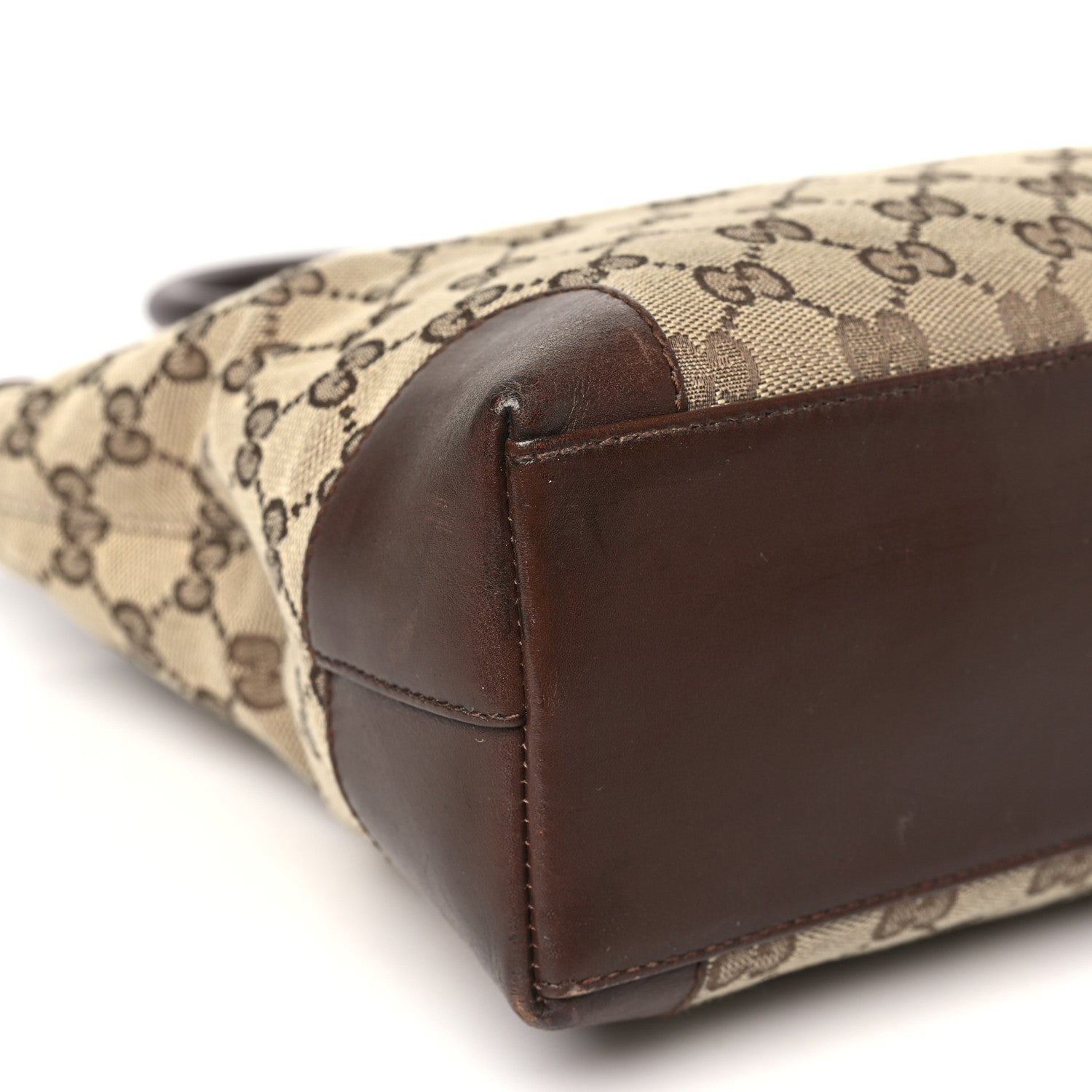 Gucci Monogram Tote Brown 9 of 13
