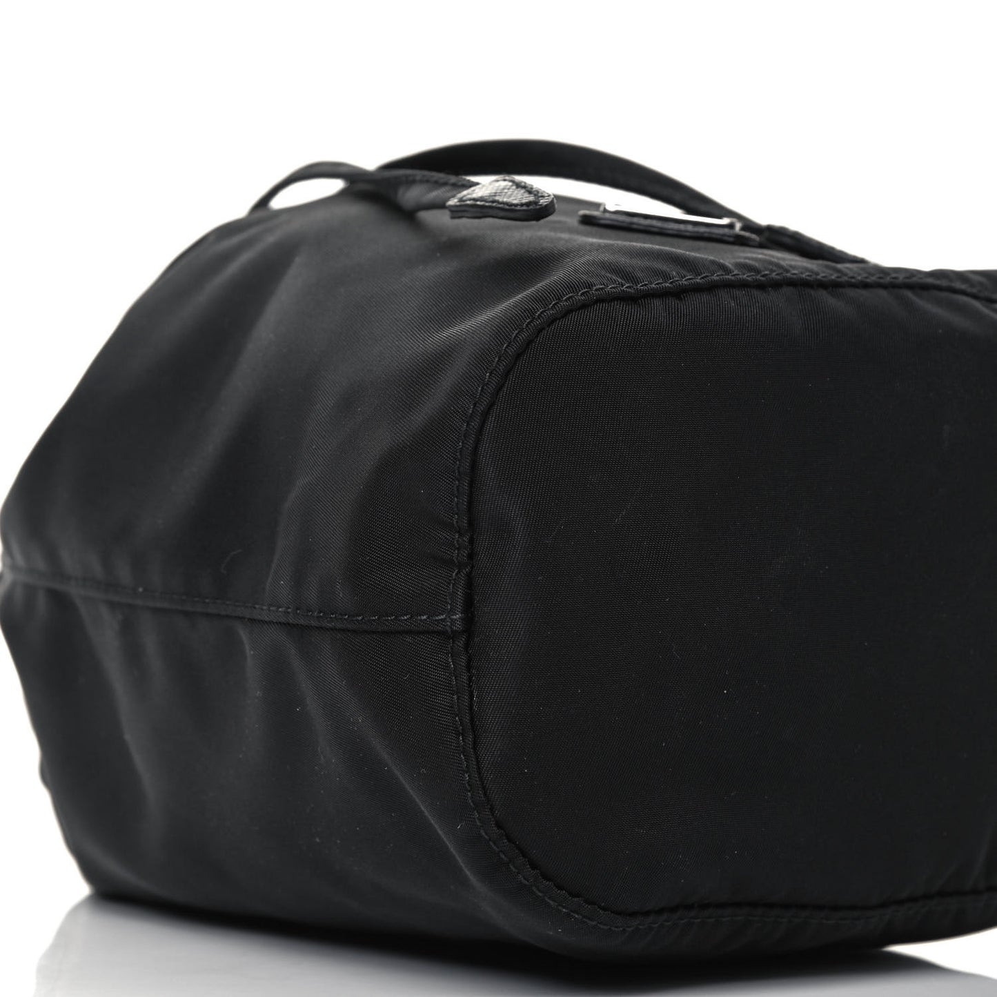 Nylon Vela Drawstring Pouch Black