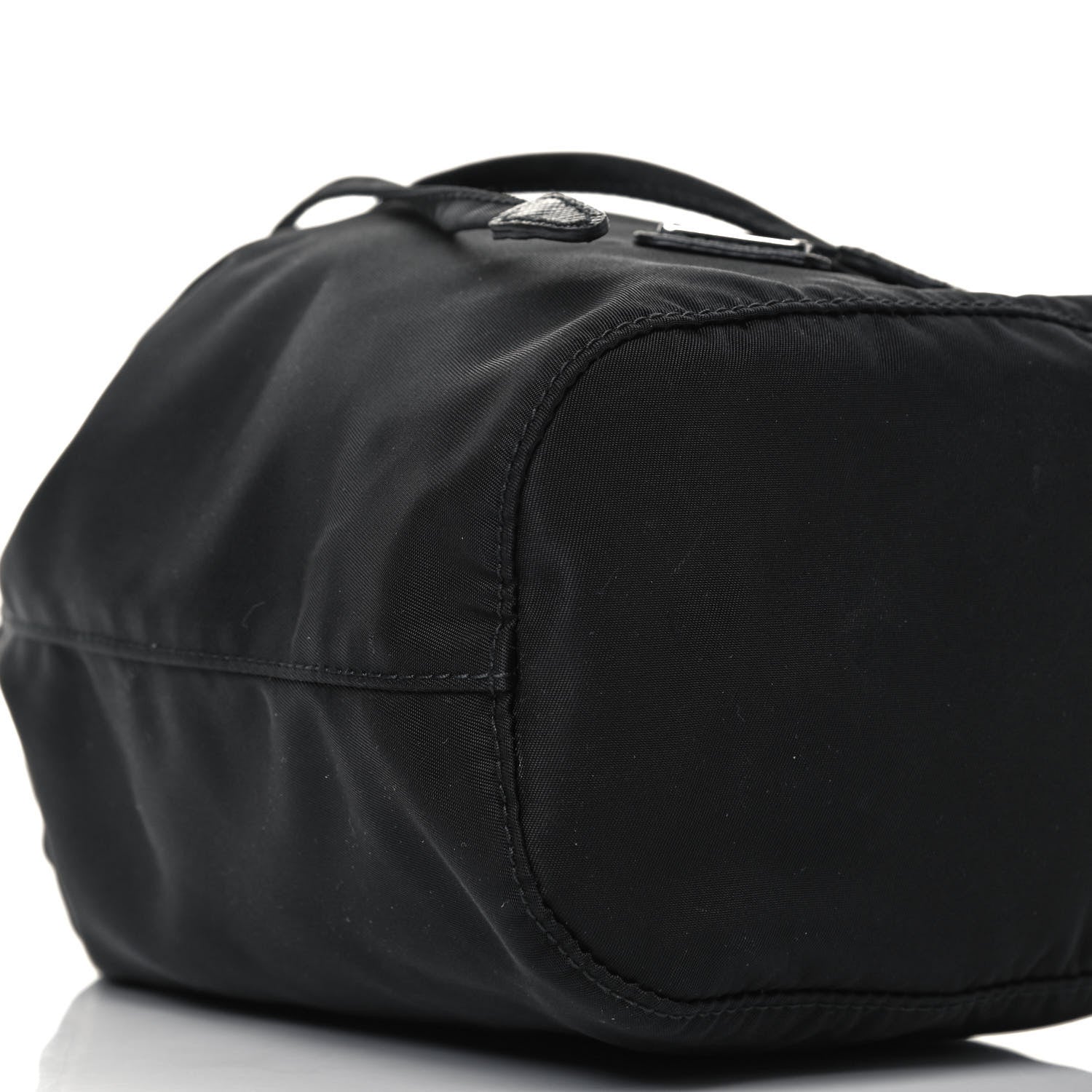 Prada Nylon Vela Drawstring Pouch Black 7 of 8