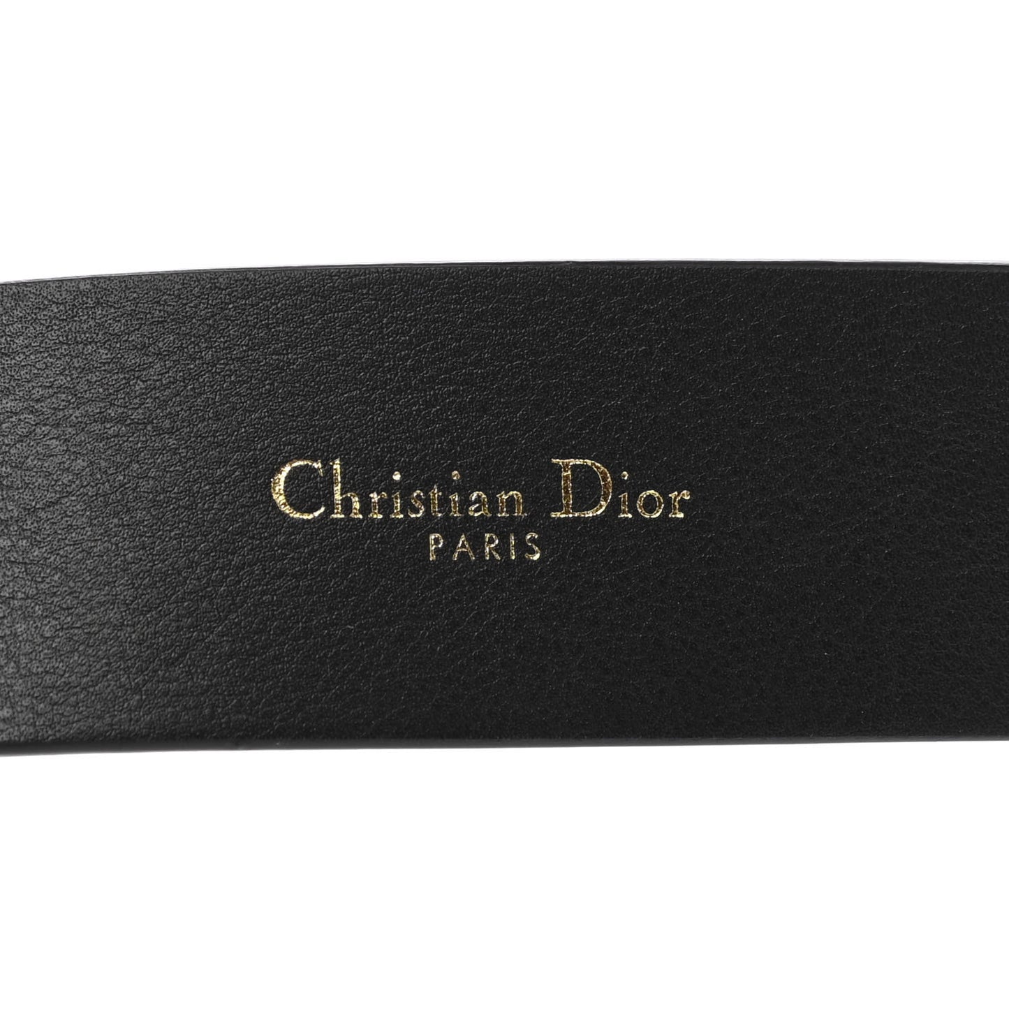 Calfskin 35mm Montaigne Belt 75 Black