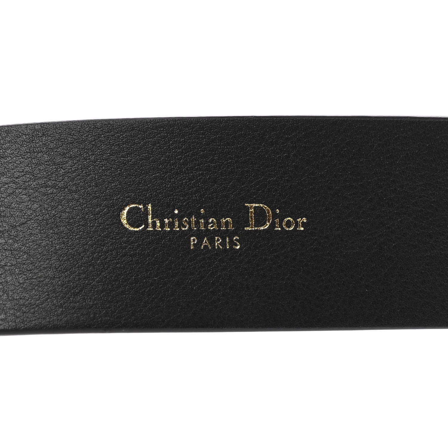 Christian Dior Calfskin 35mm Montaigne Belt 75 Black 3 of 6
