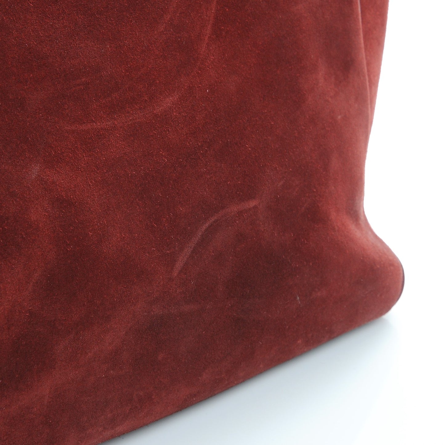 Suede Medium 1973 Top Handle Satchel Red