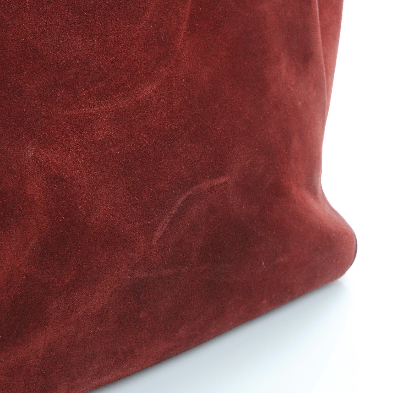Gucci Suede Medium 1973 Top Handle Satchel Red 12 of 12