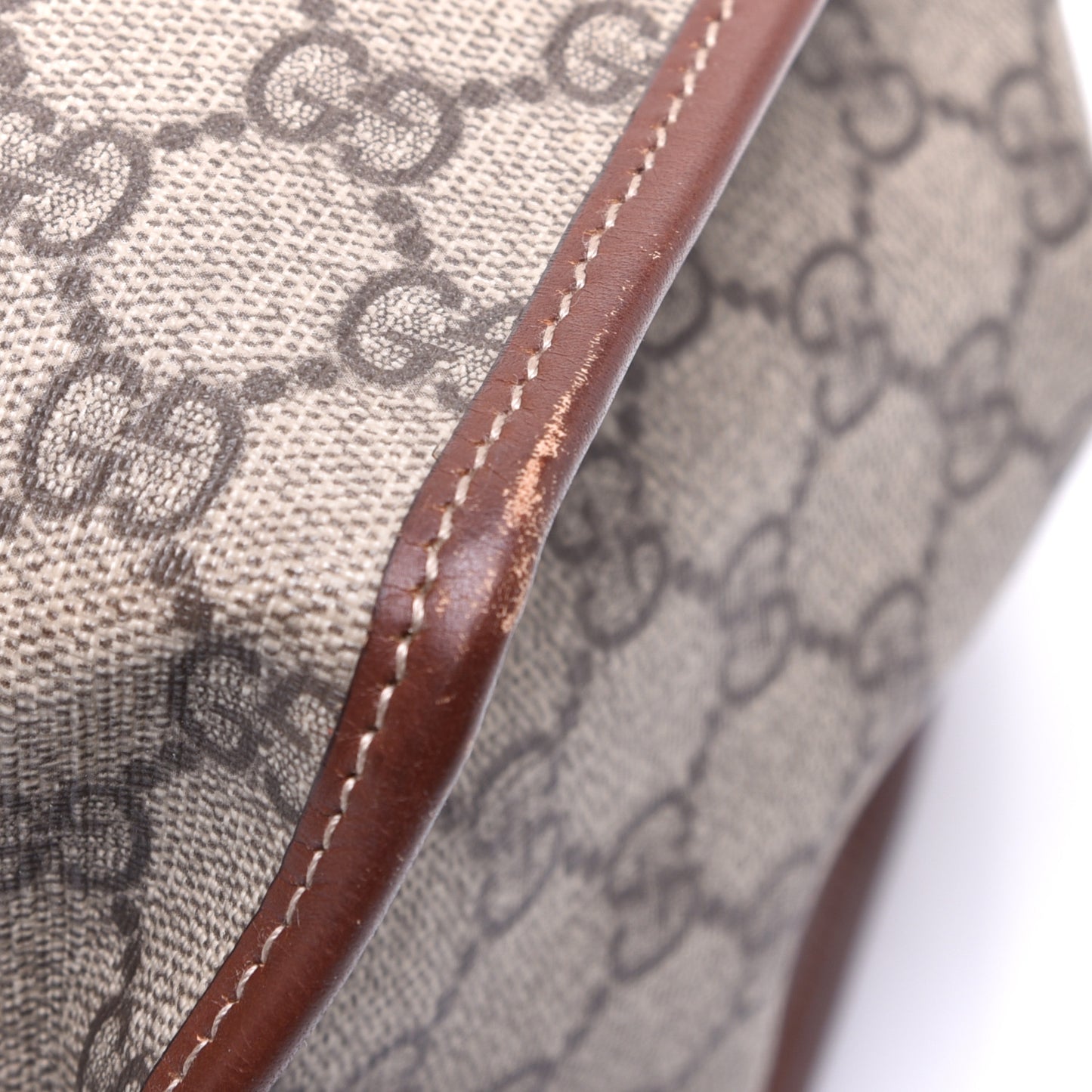 GG Plus Monogram Medium Joy Shoulder Bag Brown
