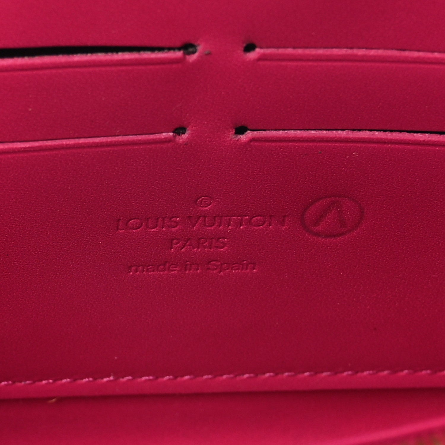 Louis Vuitton Vernis Ikat Zippy Wallet Rose Indien 6 of 7