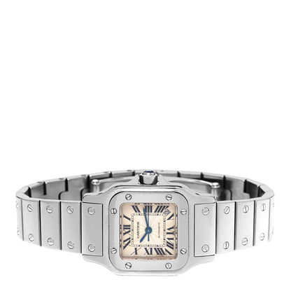 Cartier Stainless Steel 24mm Santos de Cartier Galbee Automatic Watch 2 of 4