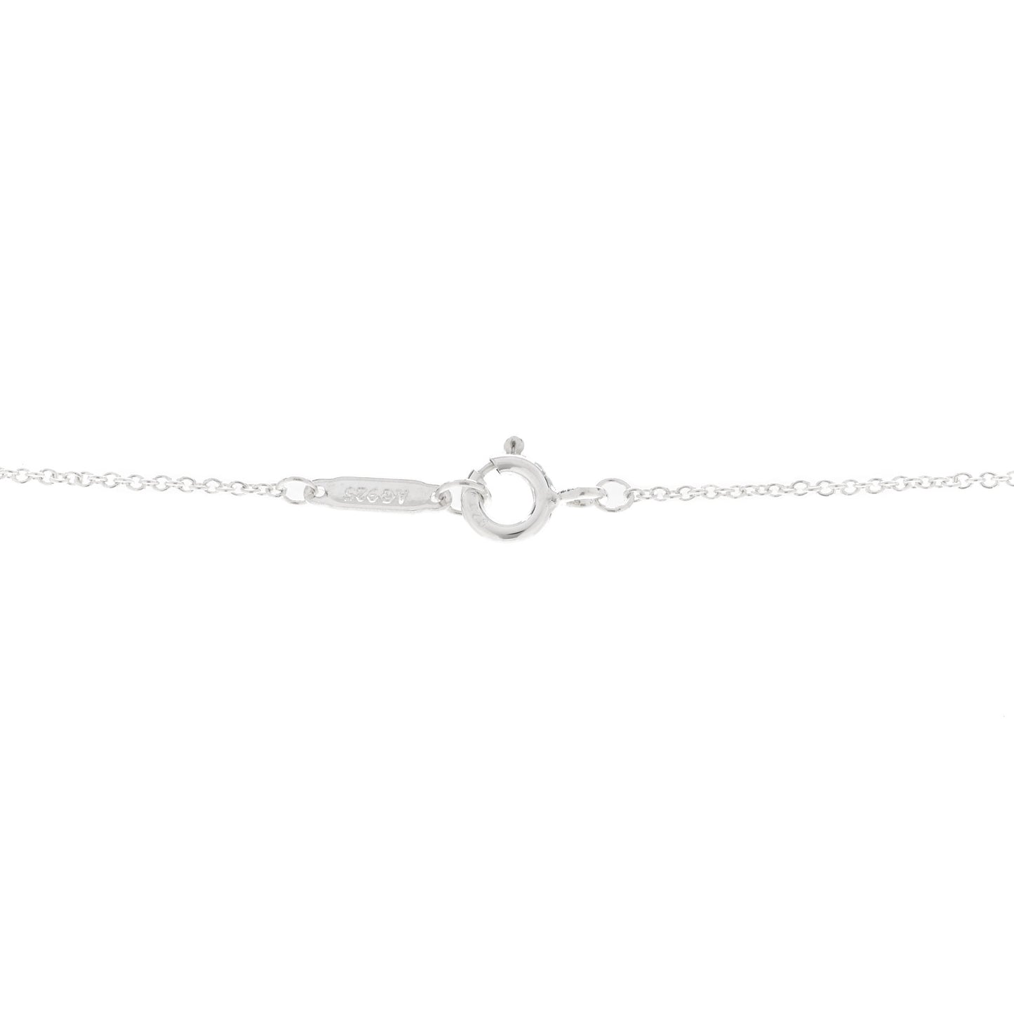 Sterling Silver Medium Return to Tiffany Heart Pendant Necklace