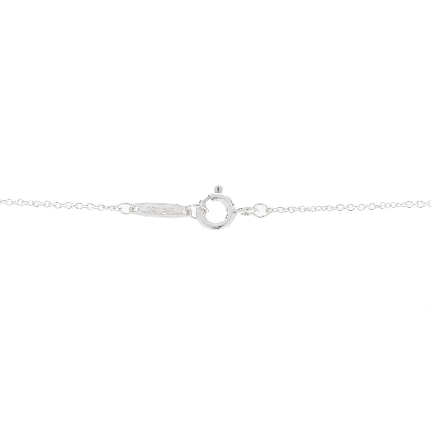 Tiffany Sterling Silver Medium Return to Tiffany Heart Pendant Necklace 4 of 5