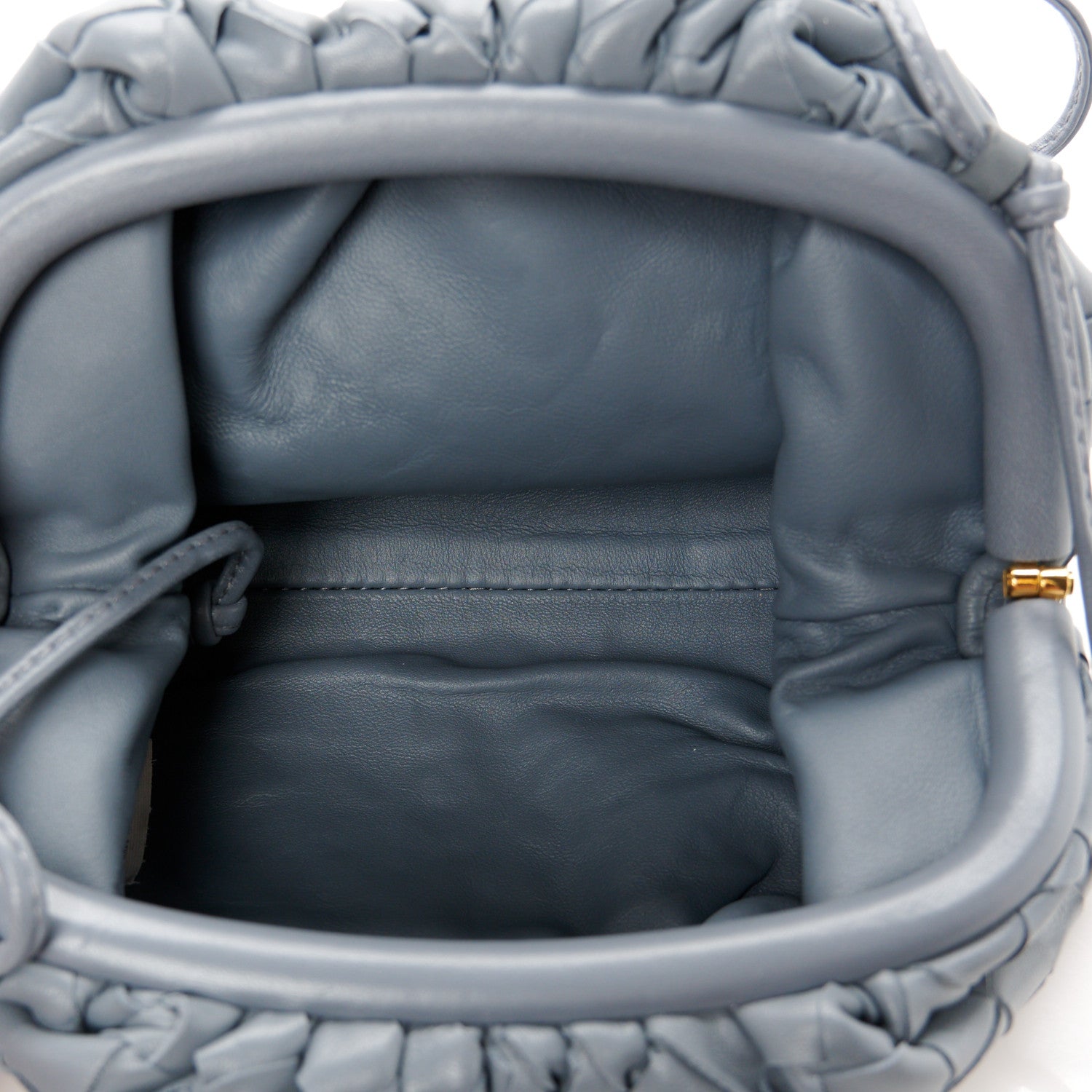 Bottega Veneta Nappa Intrecciato The Mini Pouch Thunder 6 of 12