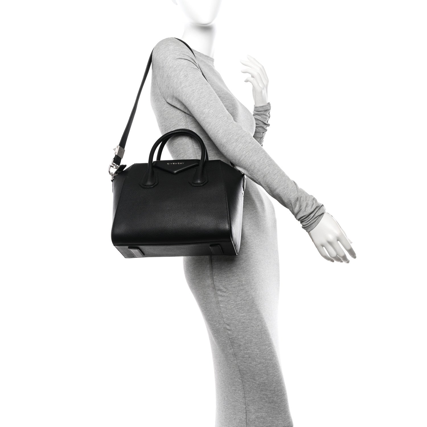 Givenchy Sugar Goatskin Small Antigona Black 2 of 11