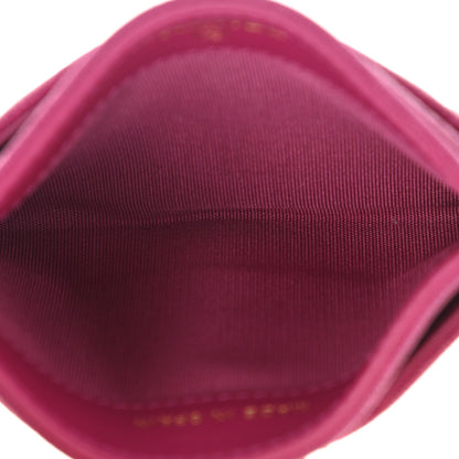 Chanel Caviar Quilted Boy Card Holder Fuchsia 5 of 9