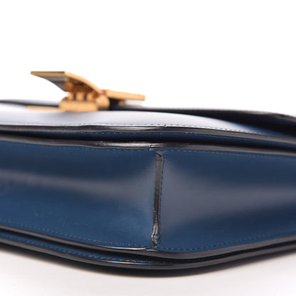 Celine Box Calfskin Medium Classic Box Flap Indigo 7 of 13