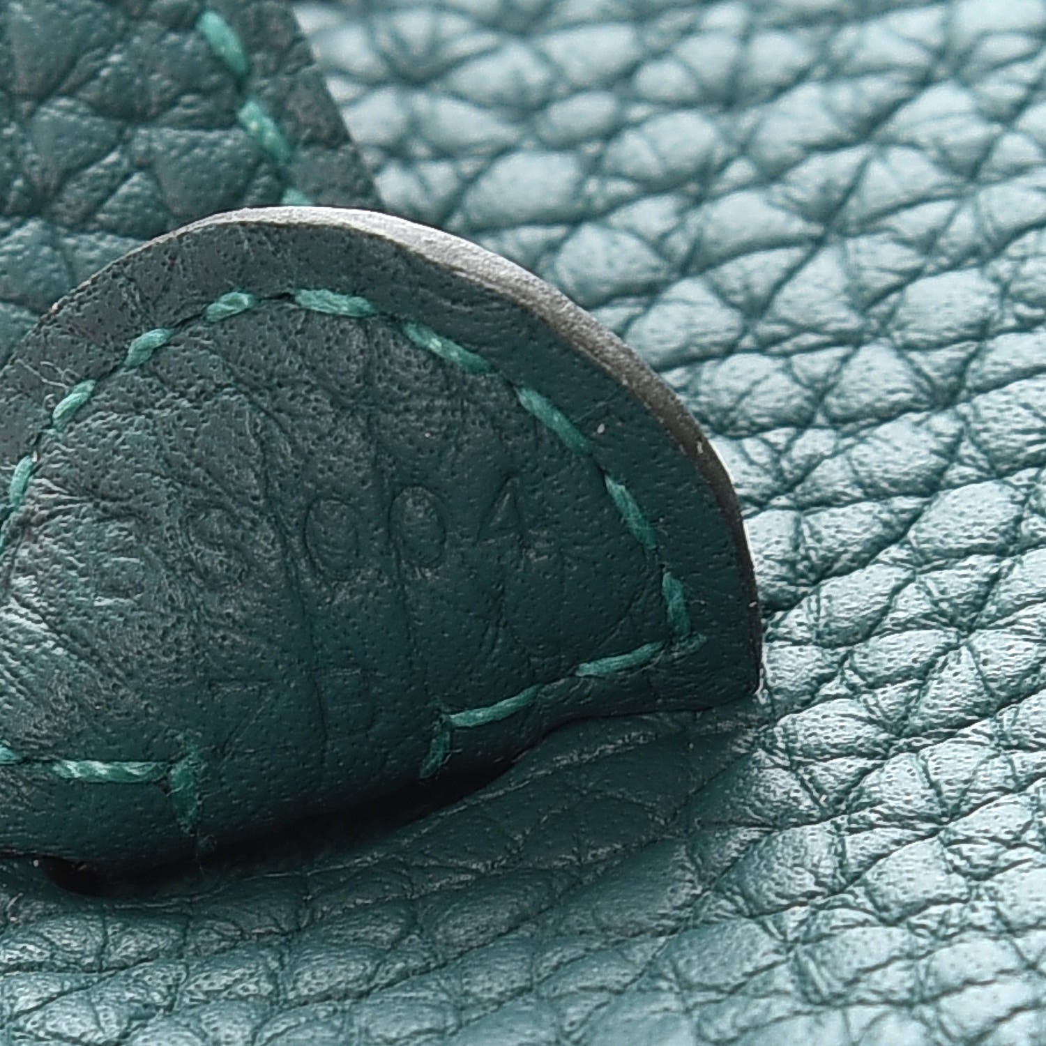 Hermes Taurillon Clemence Amazone Evelyne TPM Malachite Zanzibar 9 of 9