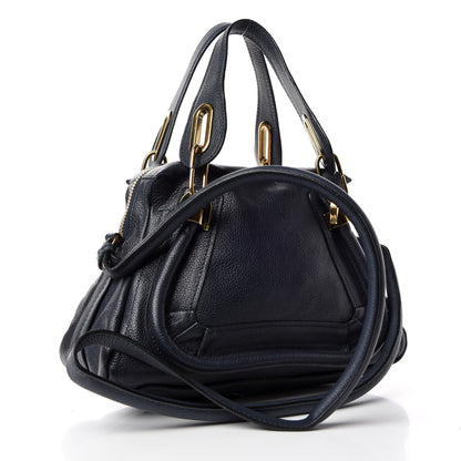 Chloe Calfskin Small Paraty Navy 4 of 14