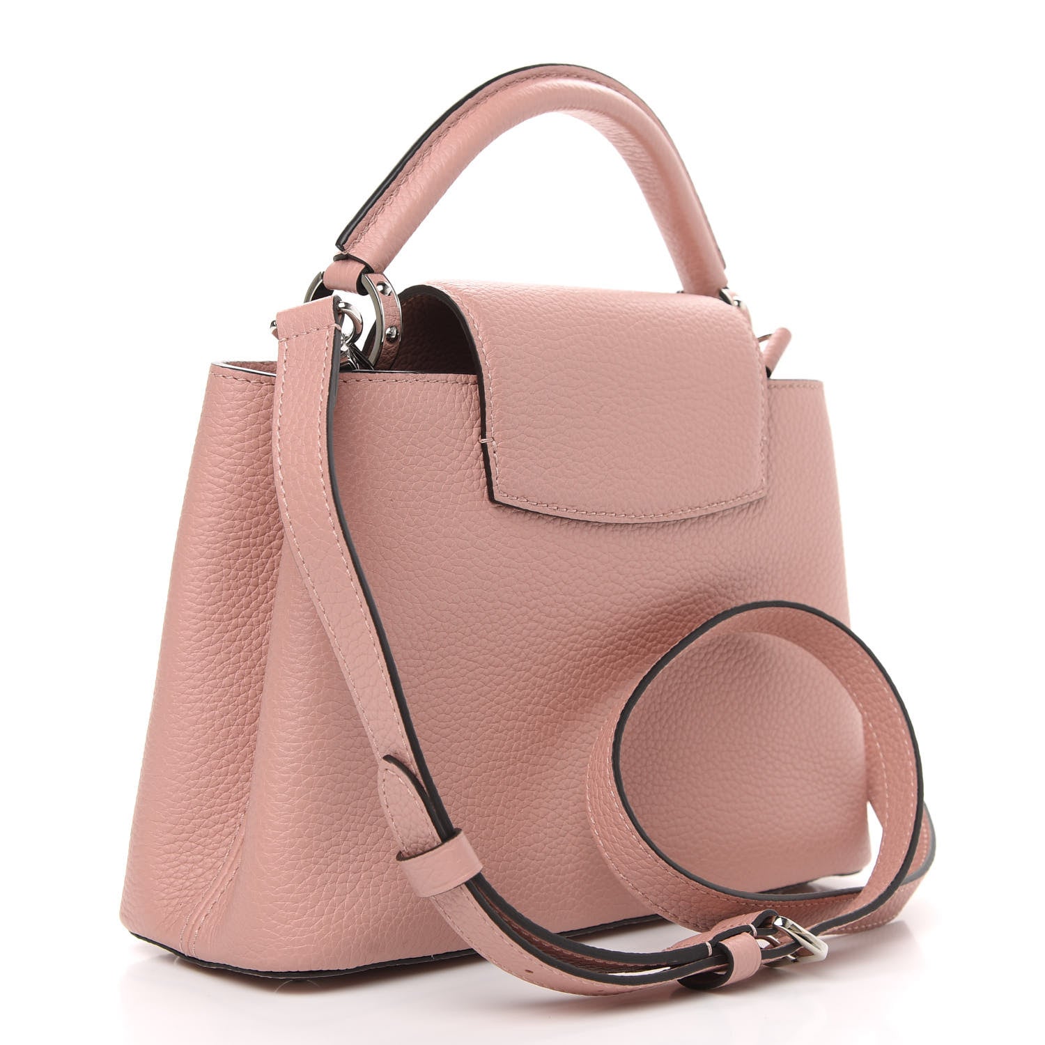 Louis Vuitton Taurillon Capucines BB Magnolia 3 of 8
