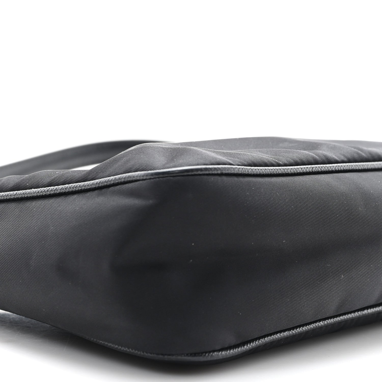 Prada Tessuto Nylon Saffiano Mini Re-Edition 2005 Bag Black 10 of 11