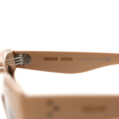 Celine Acetate Cat Eye Sunglasses CL4005IN Beige 5 of 6