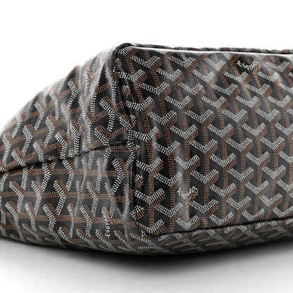 Goyard Goyardine Boheme Hobo Black Gold 10 of 12