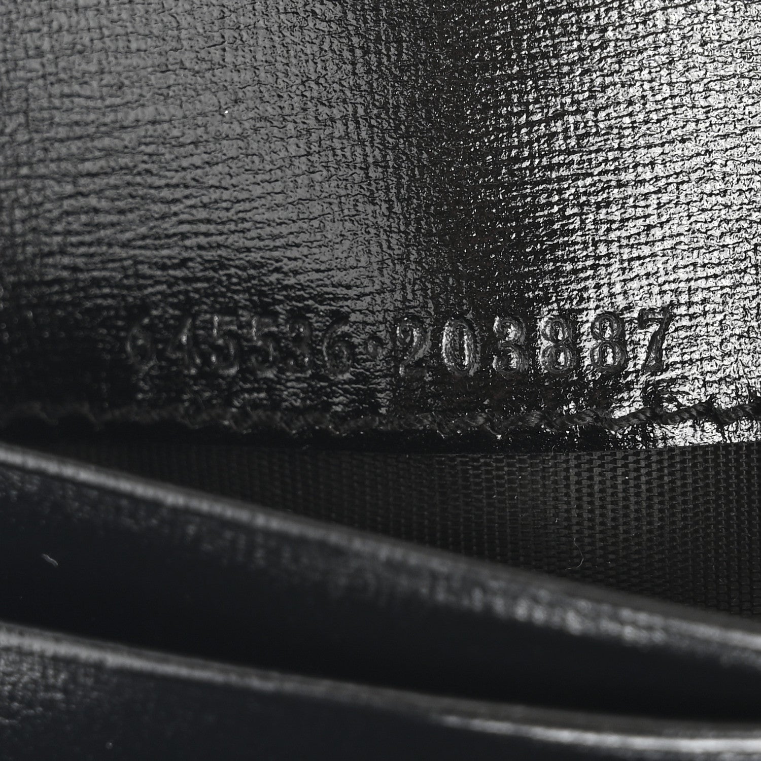 Gucci Calfskin Jackie 1961 Card Case Black 8 of 8