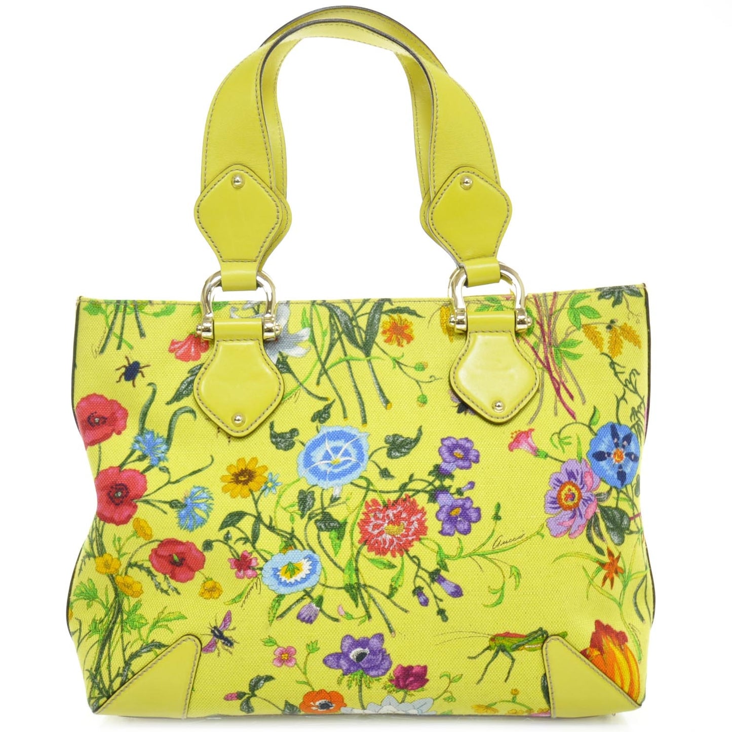 Canvas Floral Flora Tote