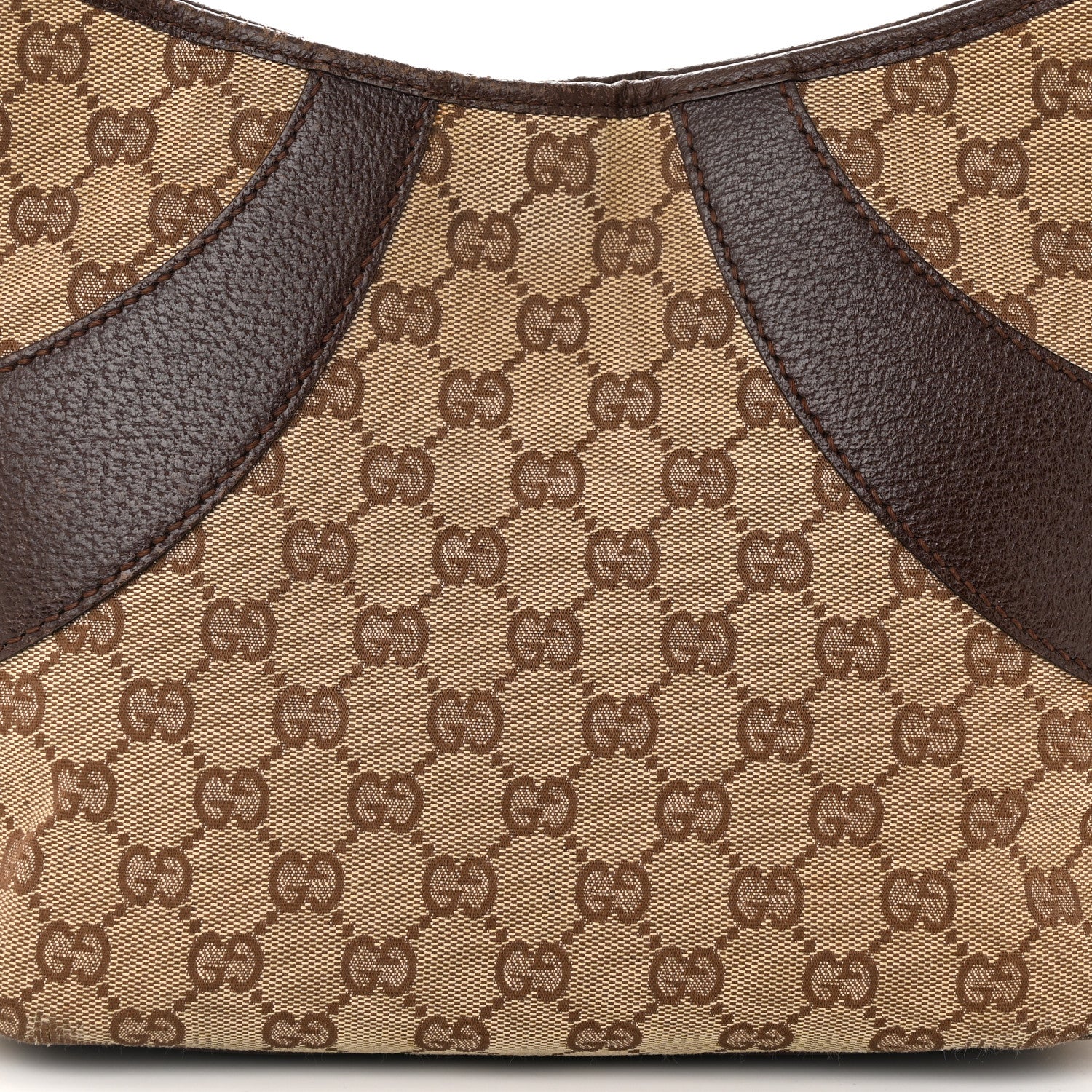 Gucci Monogram Shoulder Bag Dark Brown 8 of 14