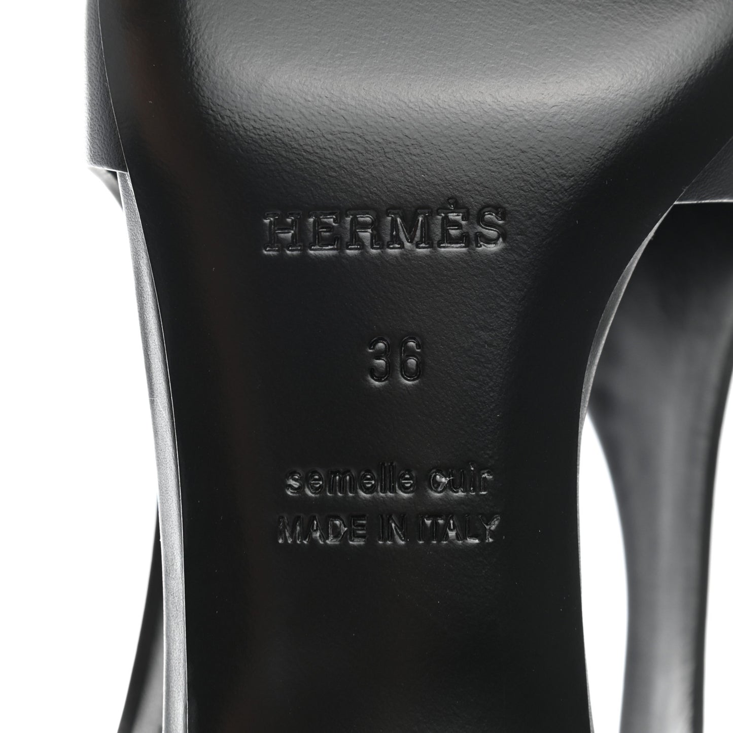 Calfskin Etoile Ankle Boots 36 Black