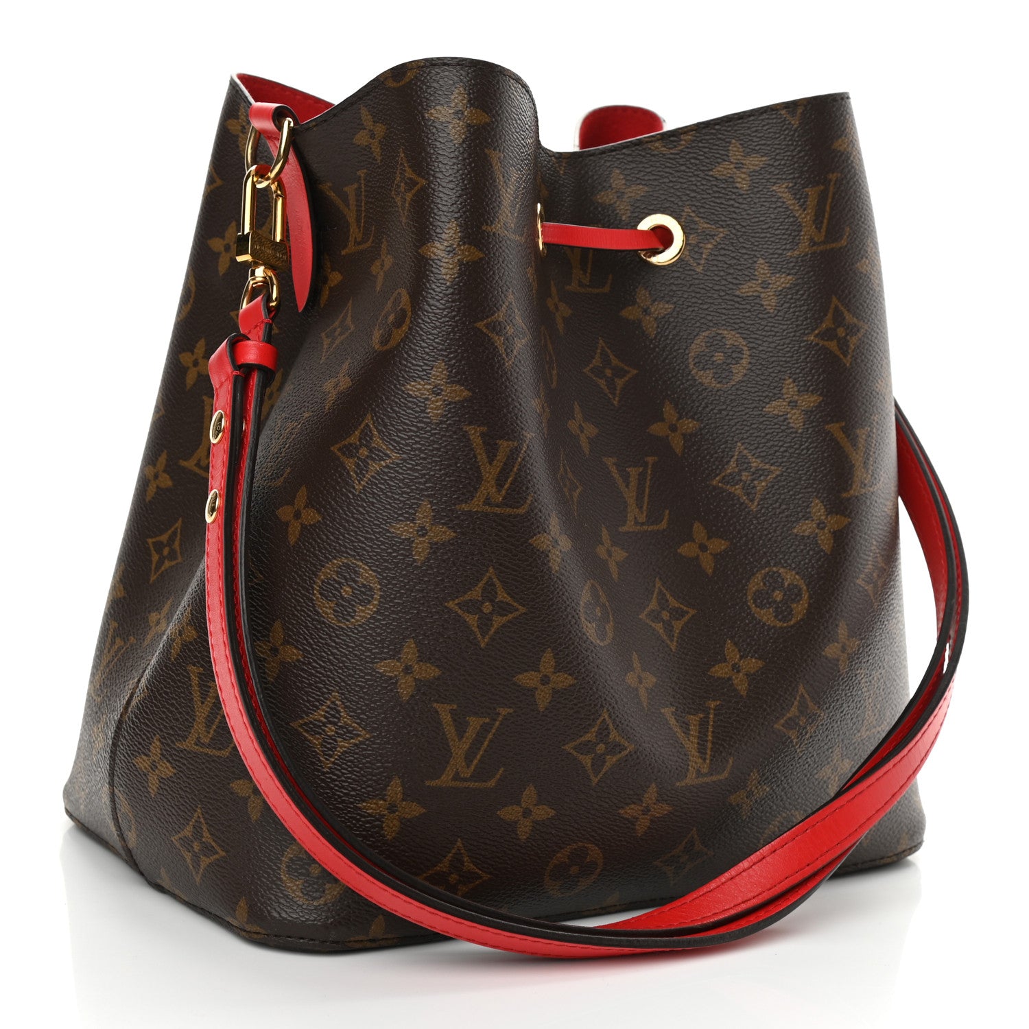 Louis Vuitton Monogram Neonoe MM Coquelicot 3 of 8
