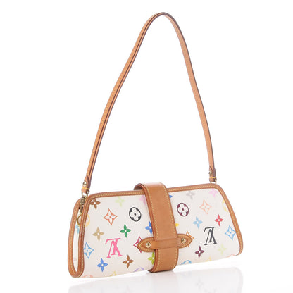 Louis Vuitton Monogram Multicolor Shirley White 3 of 6