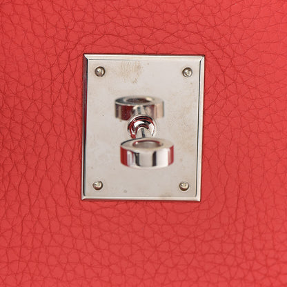 Hermes Taurillon Clemence Birkin 35 Bougainvillea 24 of 33