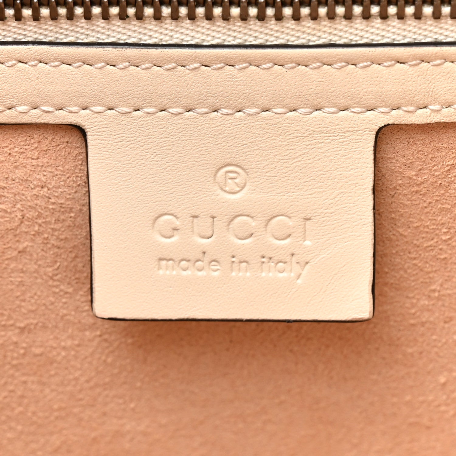 Gucci Calfskin Sylvie Web Small Queen Margaret Top Handle Bag White 6 of 15