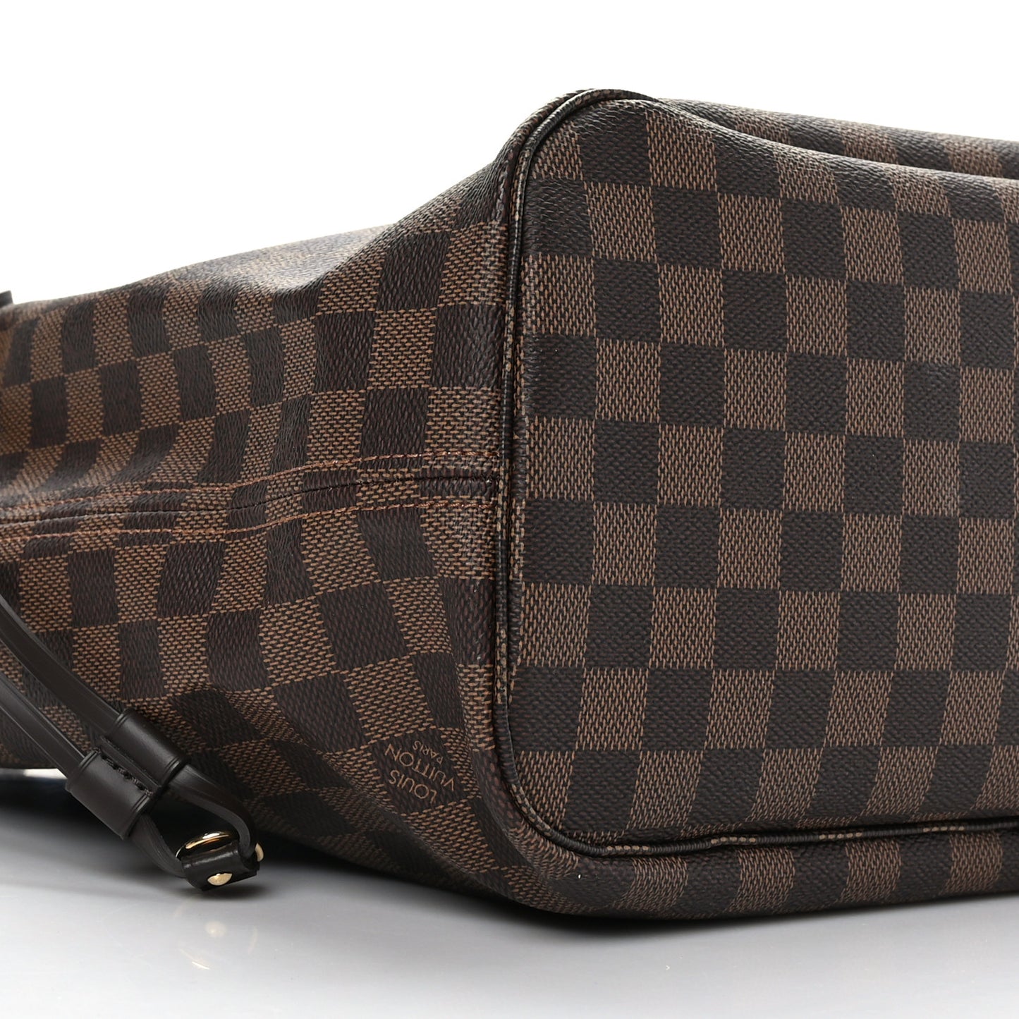 Damier Ebene Neo Neverfull MM Rose Ballerine