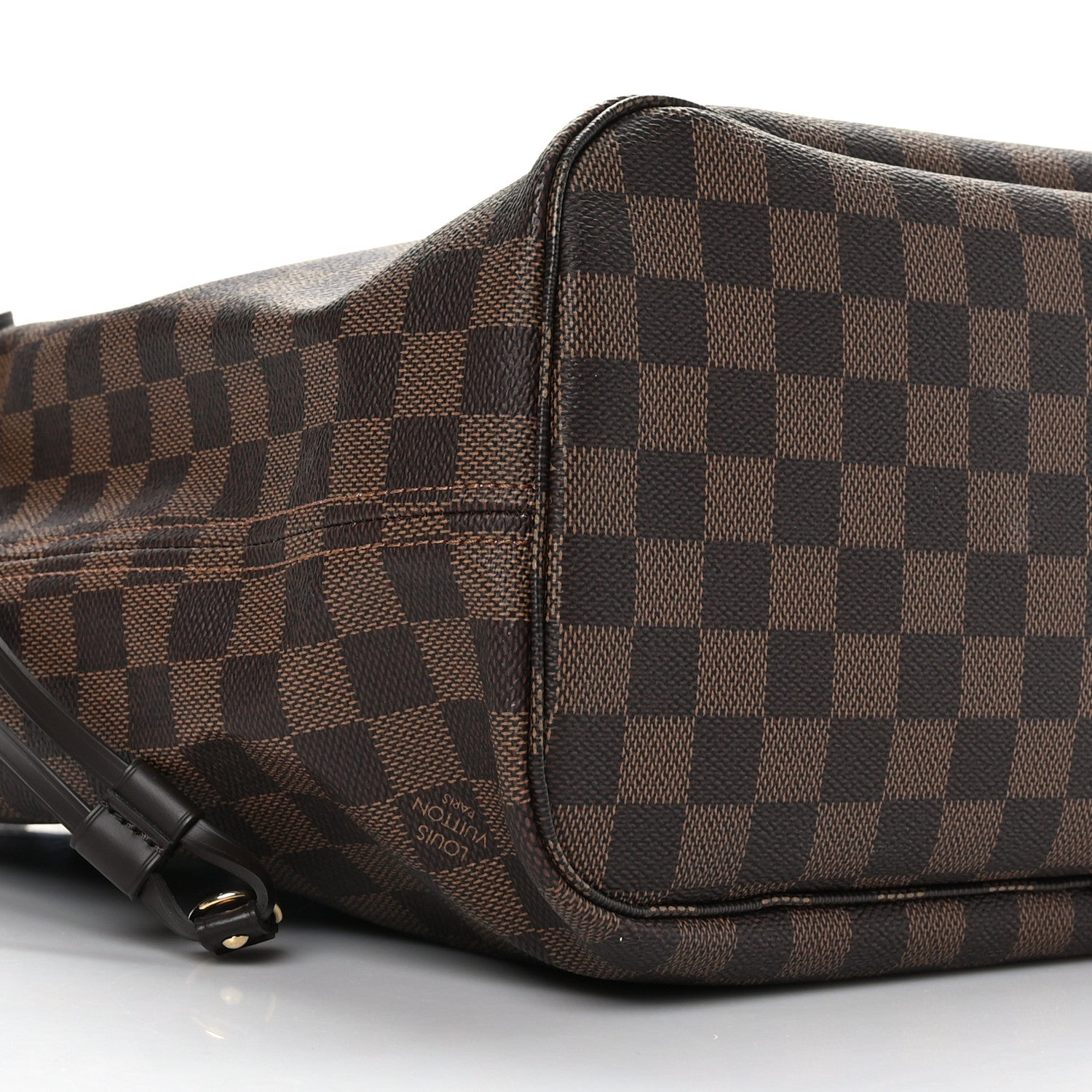 Louis Vuitton Damier Ebene Neo Neverfull MM Rose Ballerine 8 of 10