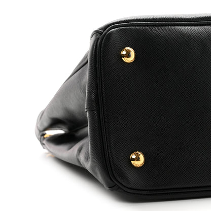 Prada Saffiano Lux Medium Tote Black 9 of 10