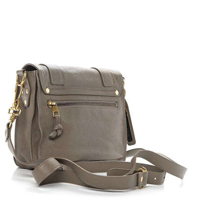 Proenza Schouler Lambskin PS1 Mini Pouch Messenger Smoke 2 of 12