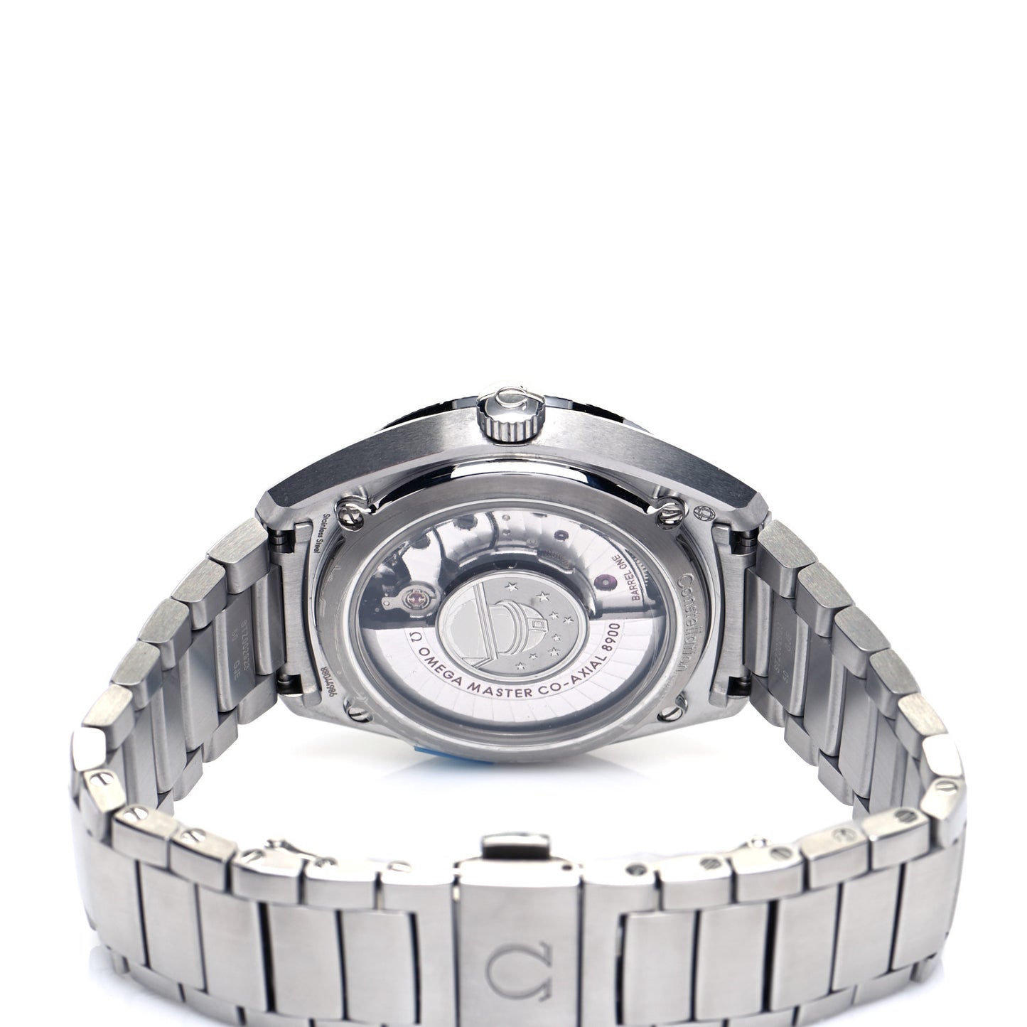 Stainless Steel 39mm Constellation Globemaster Co-Axial Master Chronometer Automatic Watch Blue 130.30.39.21.03.001
