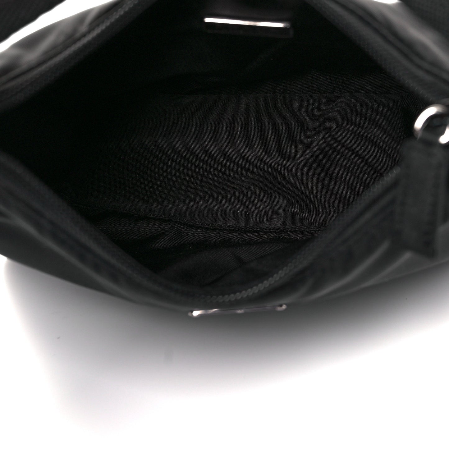 Tessuto Nylon Sport Shoulder Bag Black