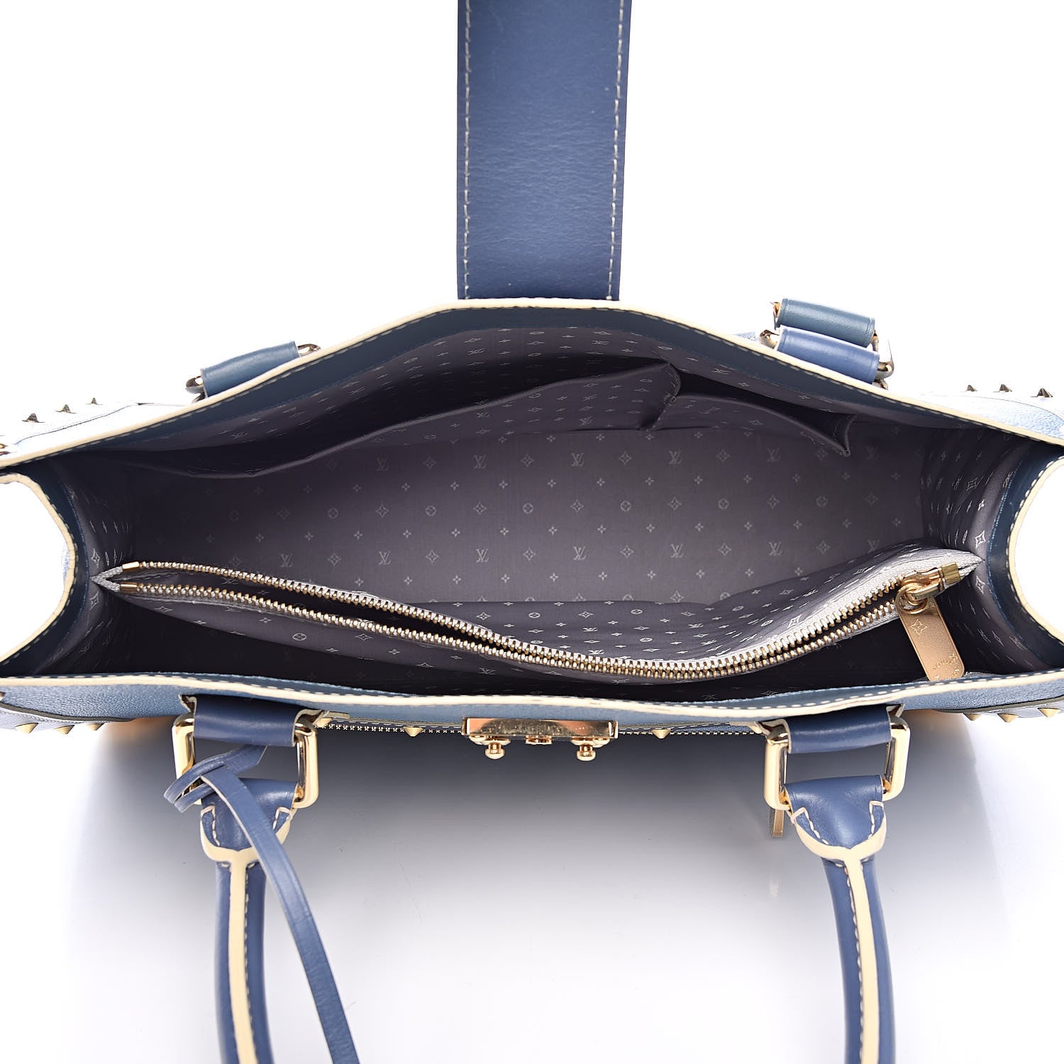 Louis Vuitton Suhali Le Fabuleux Blue 4 of 8