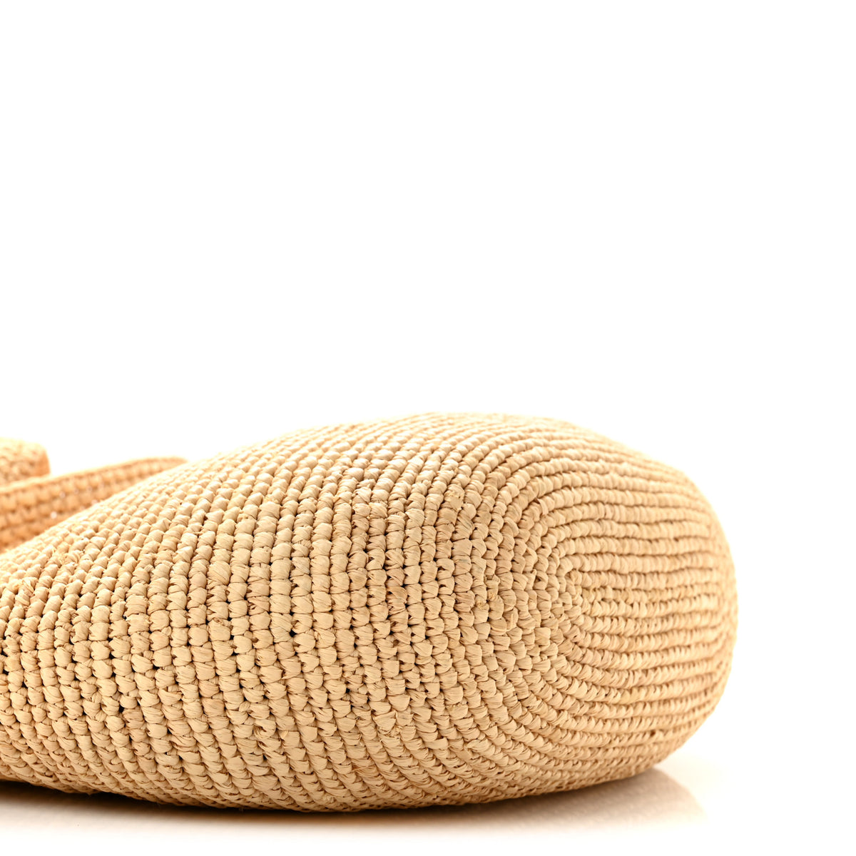 Loewe Raffia Mini Slit Tote Bag Natural Tan 9 of 12