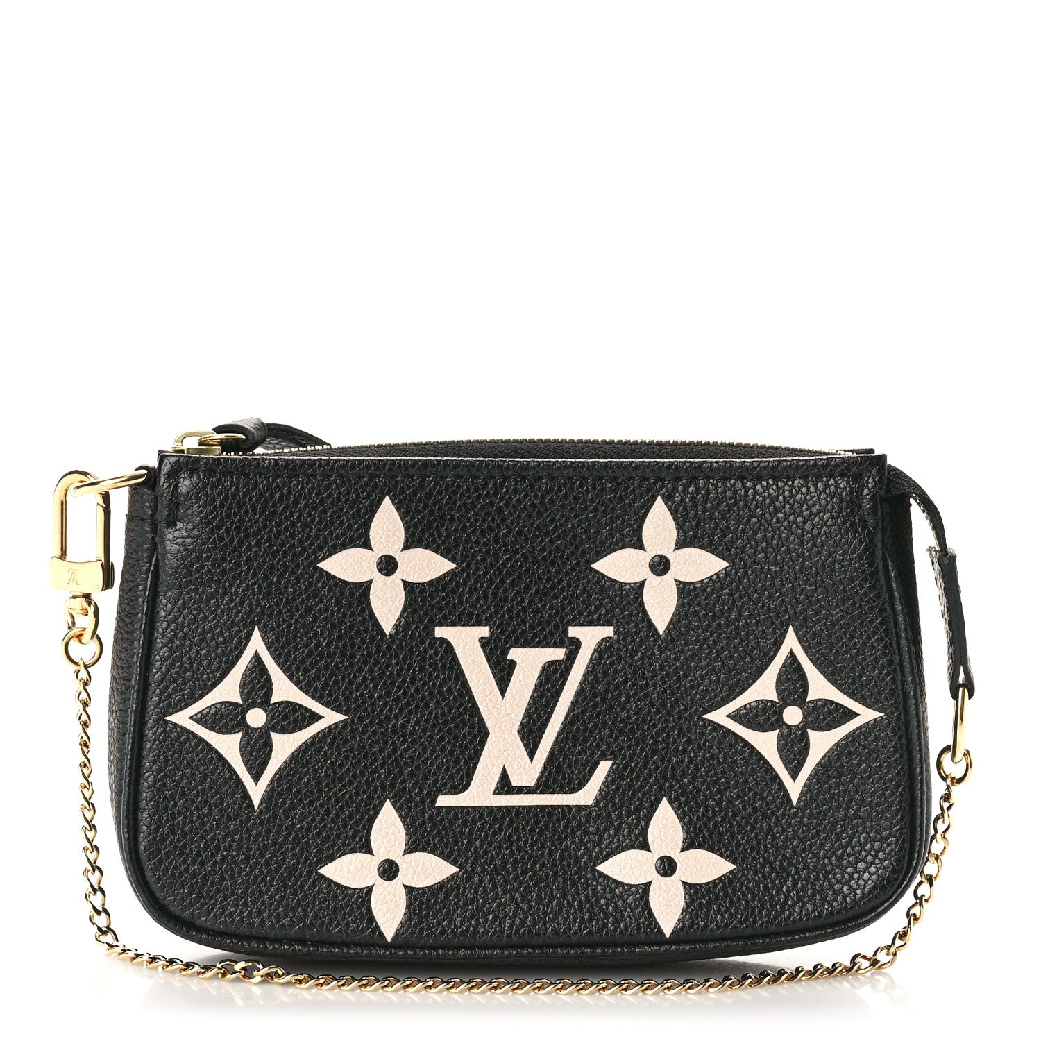 Louis Vuitton Empreinte Monogram Giant Mini Pochette Accessories Black 1 of 8