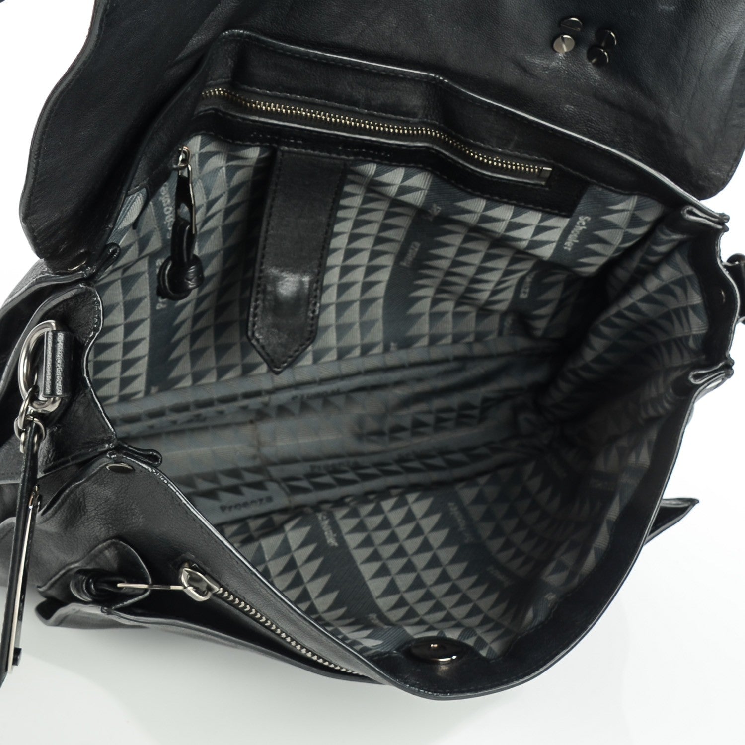Proenza Schouler Lambskin Medium PS1 Satchel Black 17 of 25