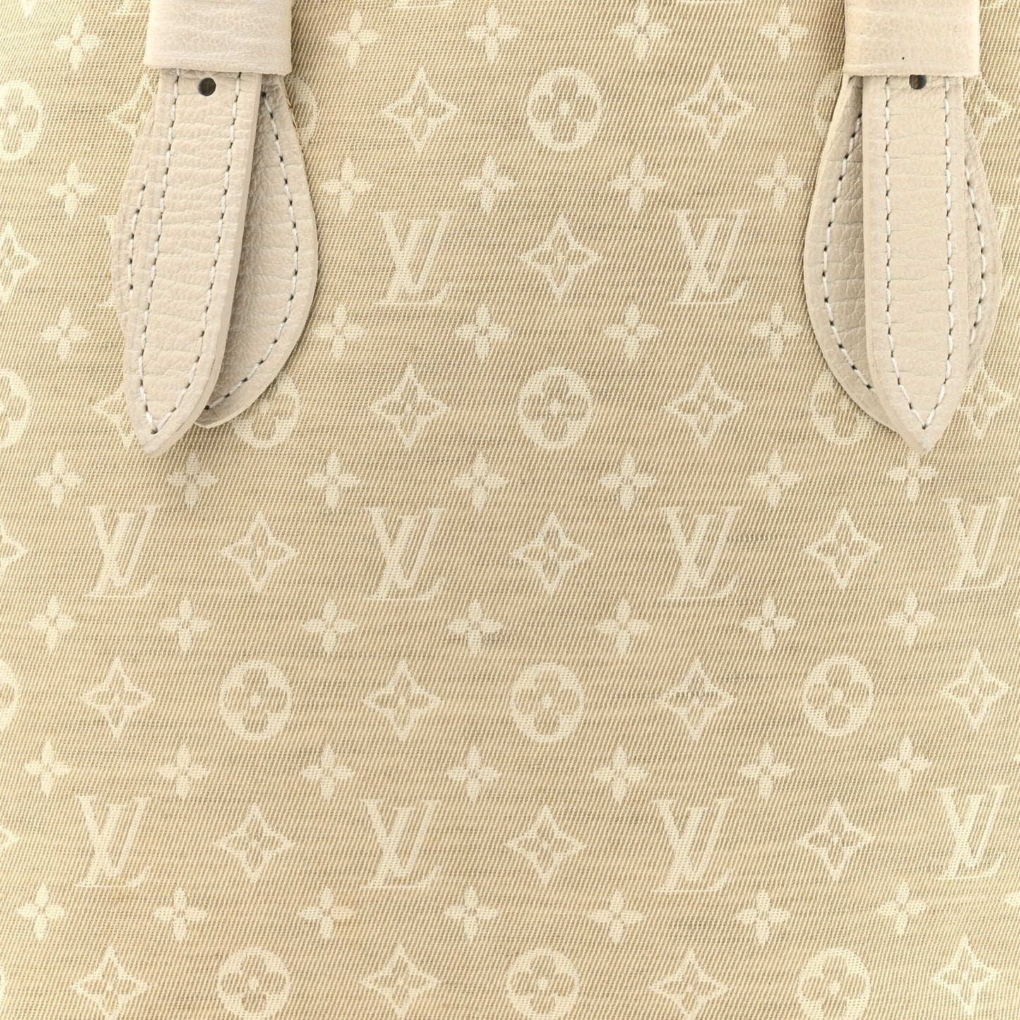 Mini Lin Monogram Bucket Bag Dune