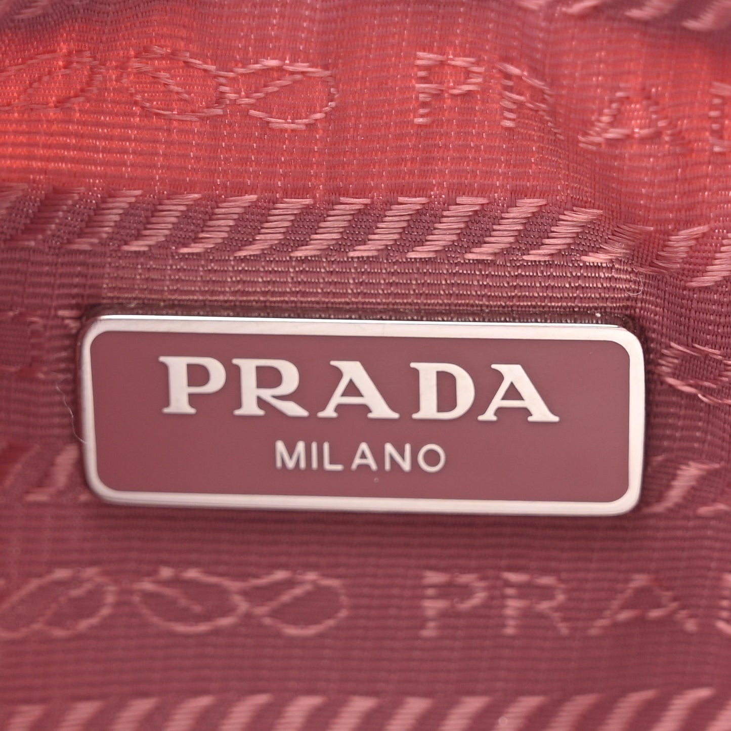 Re-Nylon Saffiano Mini Re-Edition 2005 Bag Rosa