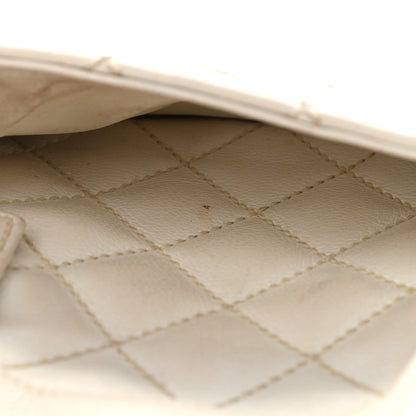 Chanel Calfskin Wild Stitch Top Handle Bag White 20 of 27