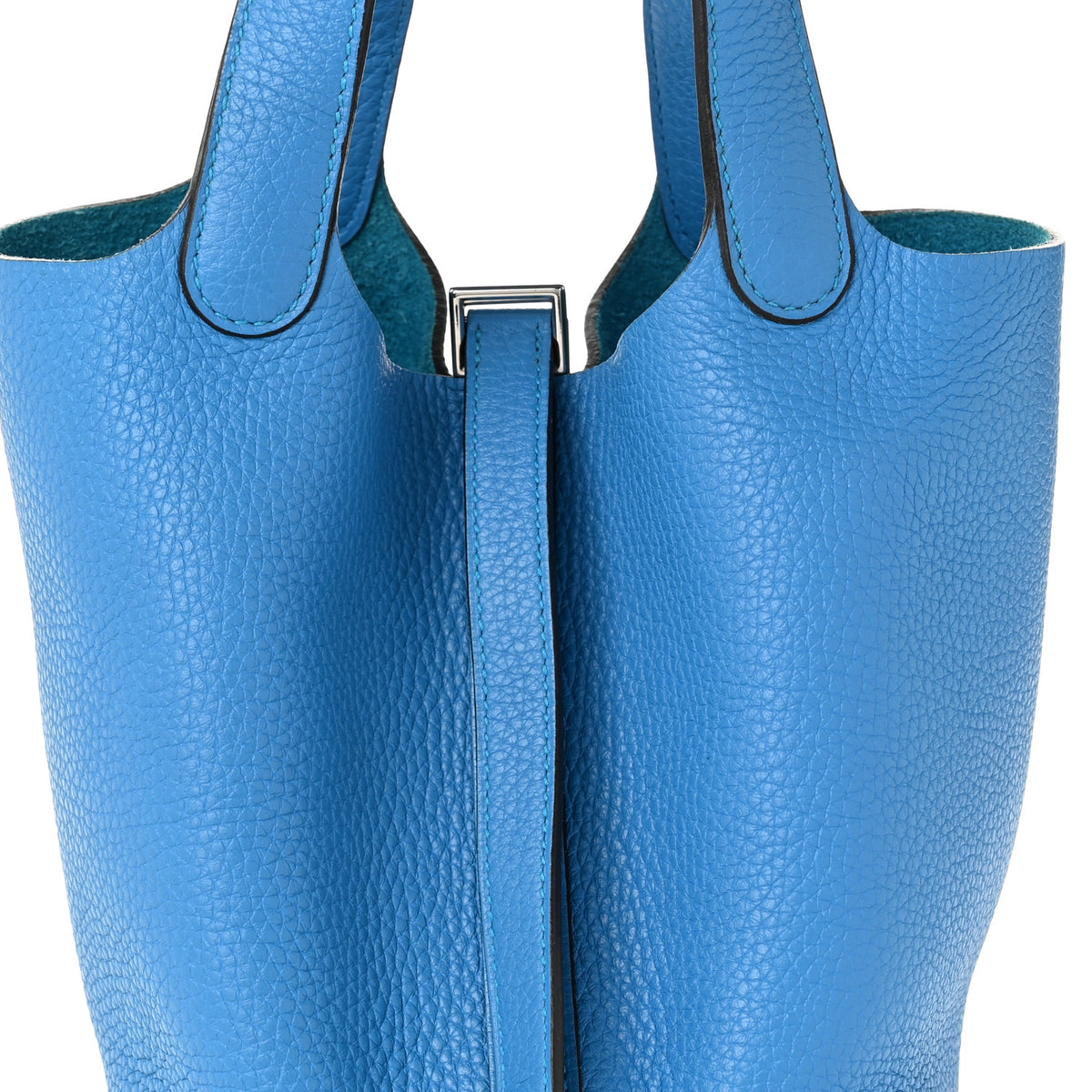 Hermes Taurillon Clemence Picotin Lock 18 PM Bleu Zanzibar 8 of 10