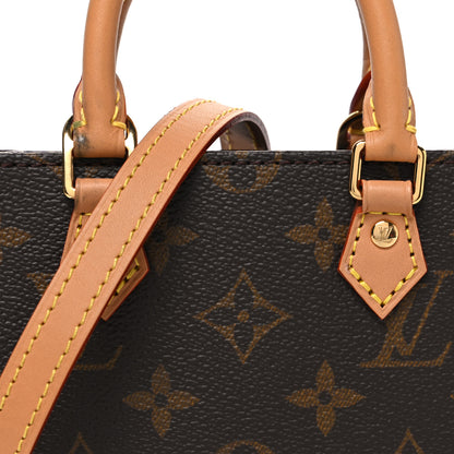 Louis Vuitton Monogram Petit Sac Plat 7 of 9
