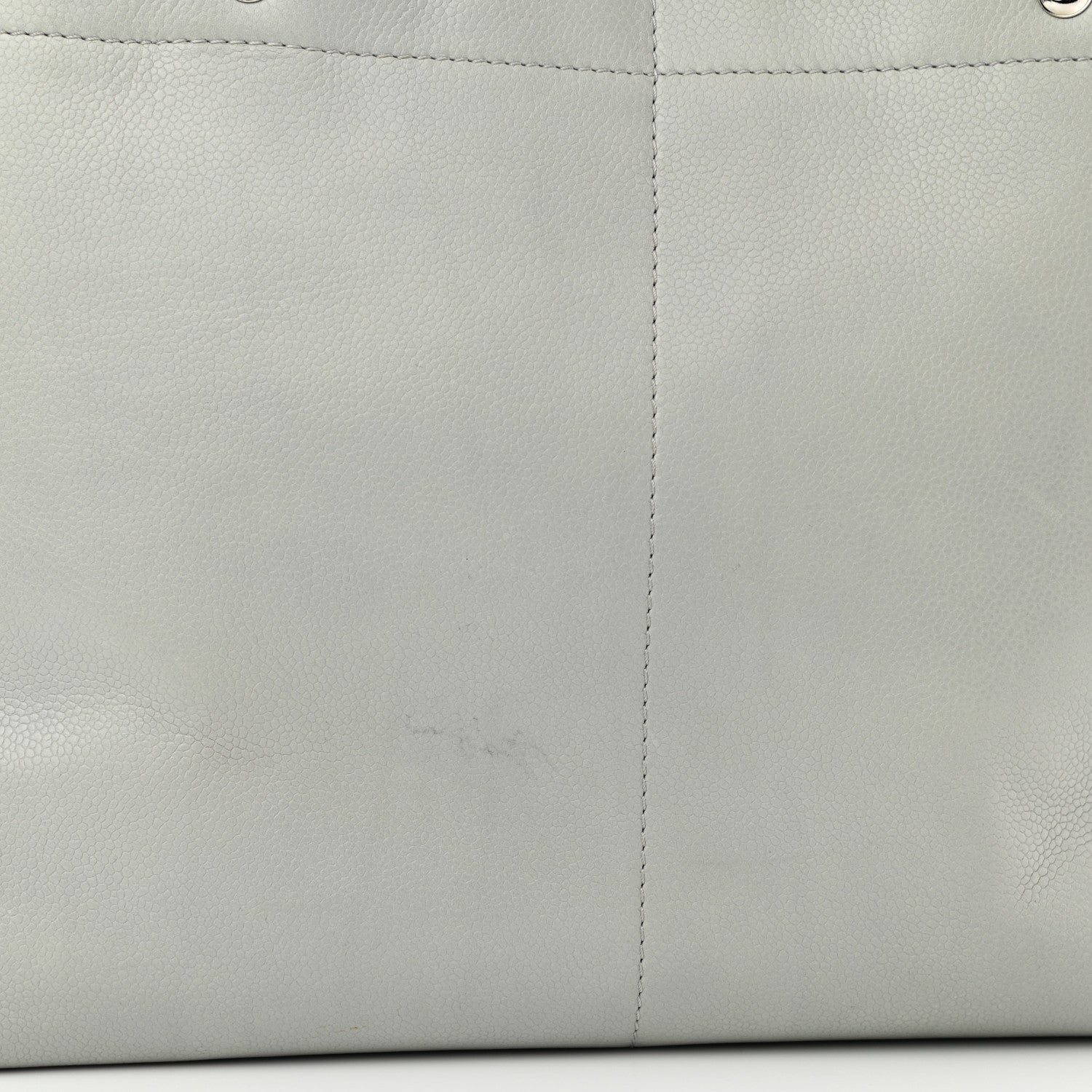 Chanel Caviar Executive Cerf Shopper Tote Grey 12 of 14