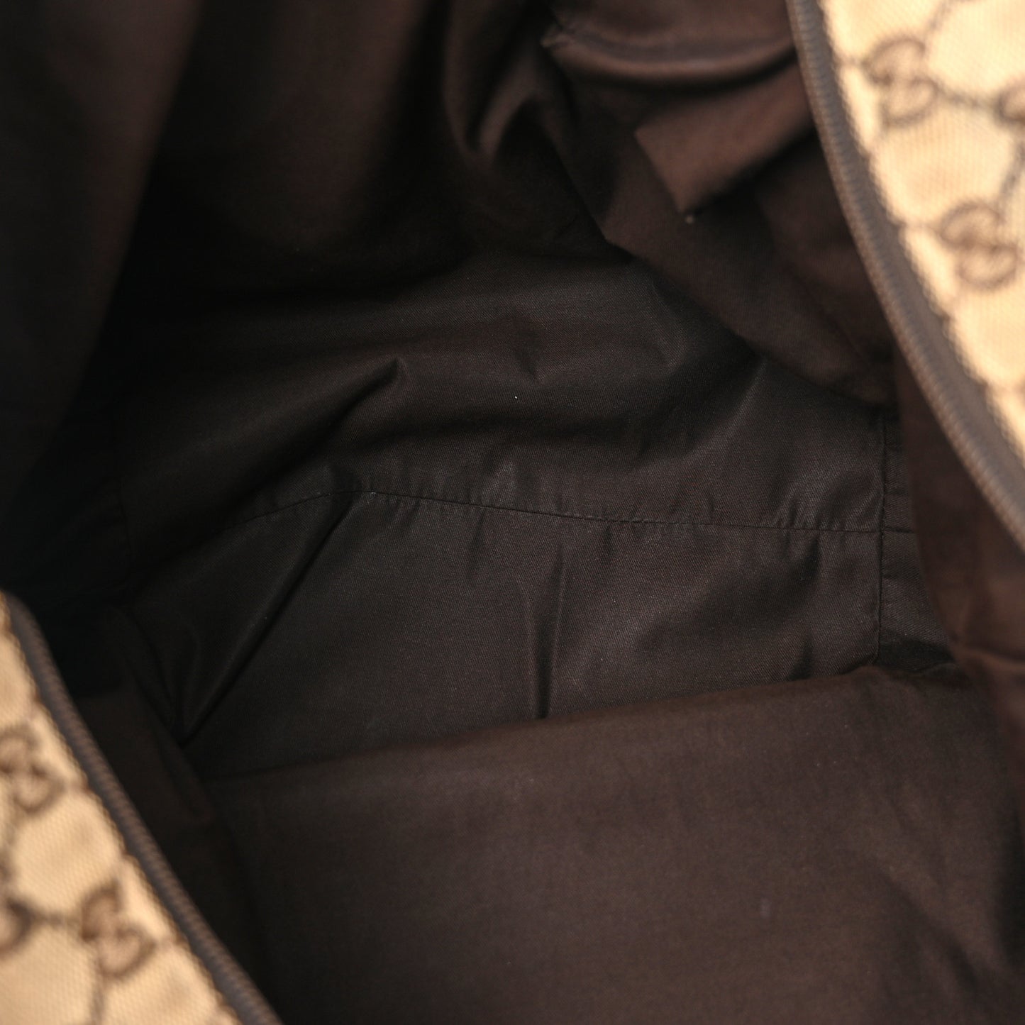 GG Monogram Large Web Handle Bucket Tote