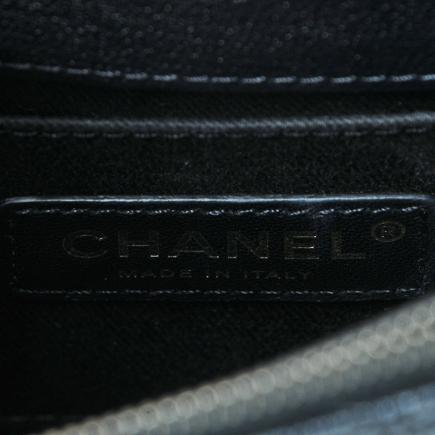 Chanel Shiny Calfskin Goatskin Quilted Small Coco Curve Messenger Flap Black 6 of 7
